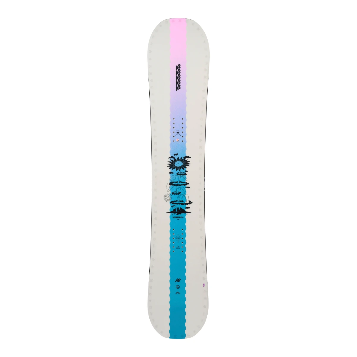 K2 Dreamsicle Snowboard Womens