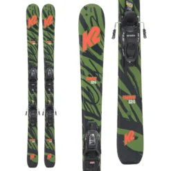 K2 Indy Skis + FDT 7.0 Bindings - Kids' 2024