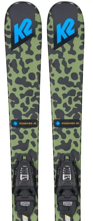 K2 Poacher Junior Skis + FDT 7.0 Bindings
