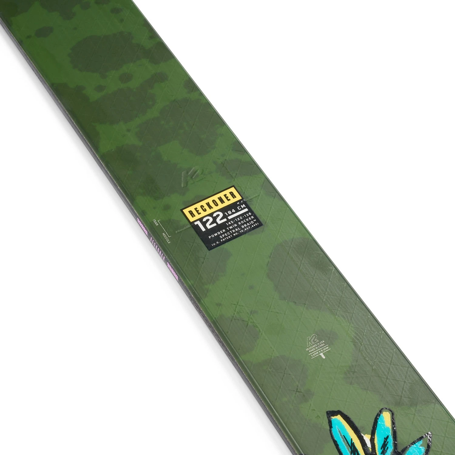K2 Reckoner 122 Skis 2023 - Image 3